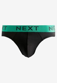 Next TEN PACK - Bokserit - black metallic colour waistbands