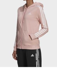adidas Performance Felpa con zip - pink