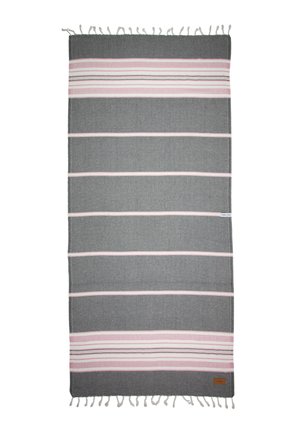 HAMAM SEA ME - Strandhanddoek - black/pink