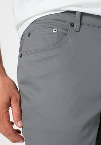 bonprix REGULAR FIT STRETCH-THERMO STRAIGHT - Pantaloni - grey