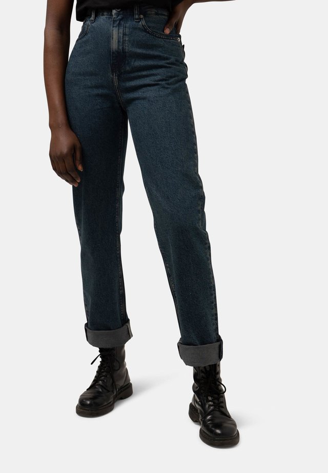 Straight leg jeans - whale blue