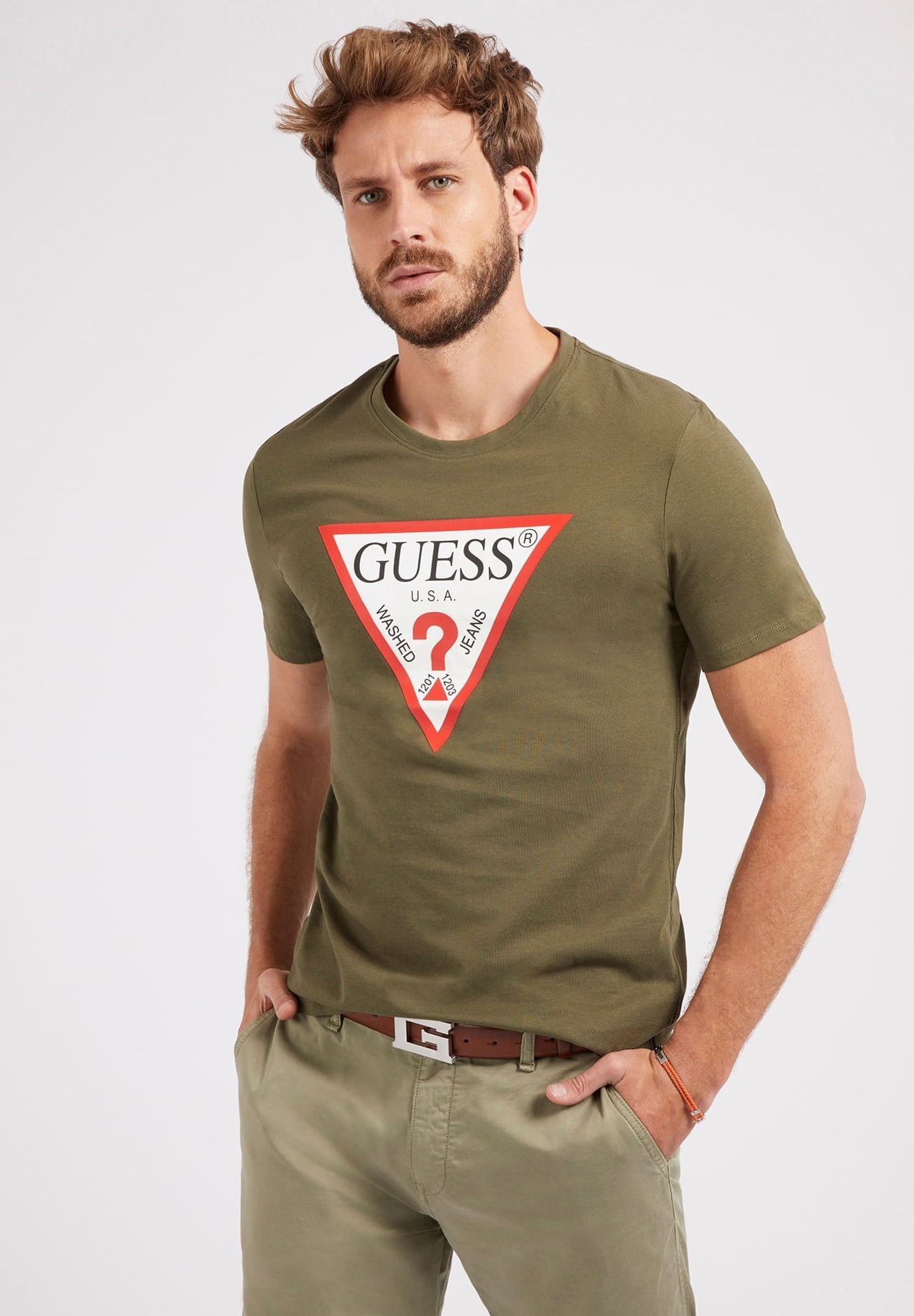 Guess ORIGINAL LOGO TEE - T-shirt med 