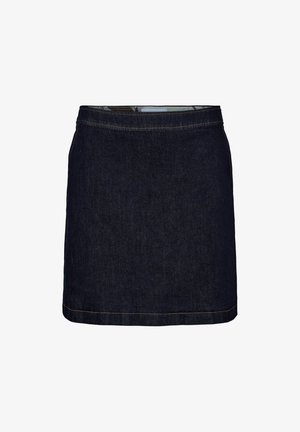 Nümph, NUALETTA MINI SKIRT - Jupe en jean - dark blue denim