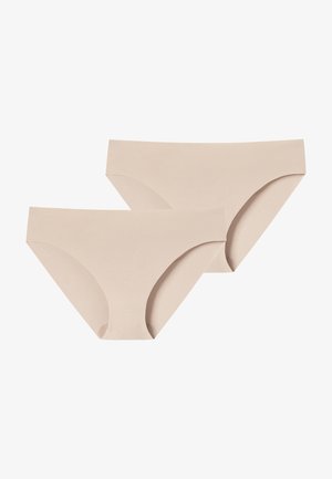 Schiesser 2 PACK INVISIBLE LIGHT - Briefs - sand