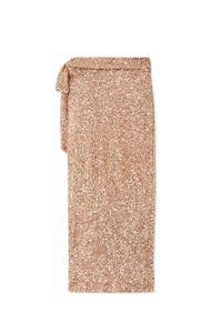 Never Fully Dressed JASPRE SKIRT - Maxi szoknya - gold