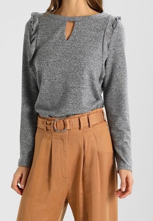 Pullover - mottled grey