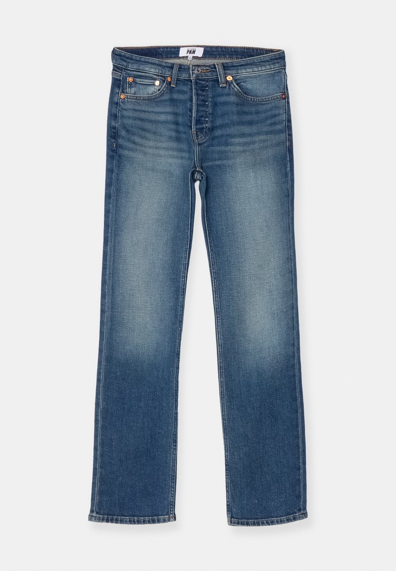 RE/DONE Straight leg jeans blauw denim/bluedenim RE/DONE Straight leg jeans blauw denim/bluedenim
