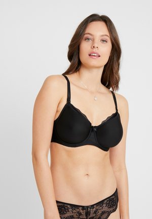 PURE - Underwired bra - black