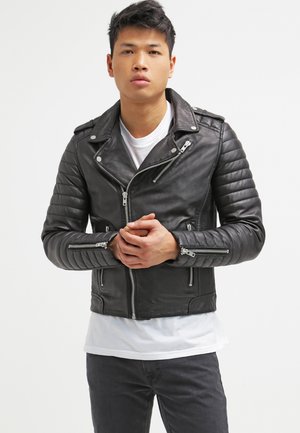 HIPSTER  - Lederjacke - noir