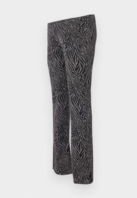 OLMSHINY GLITTER PANT - Hlače - black