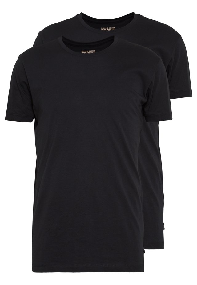 2 PACK - T-Shirt basic - black