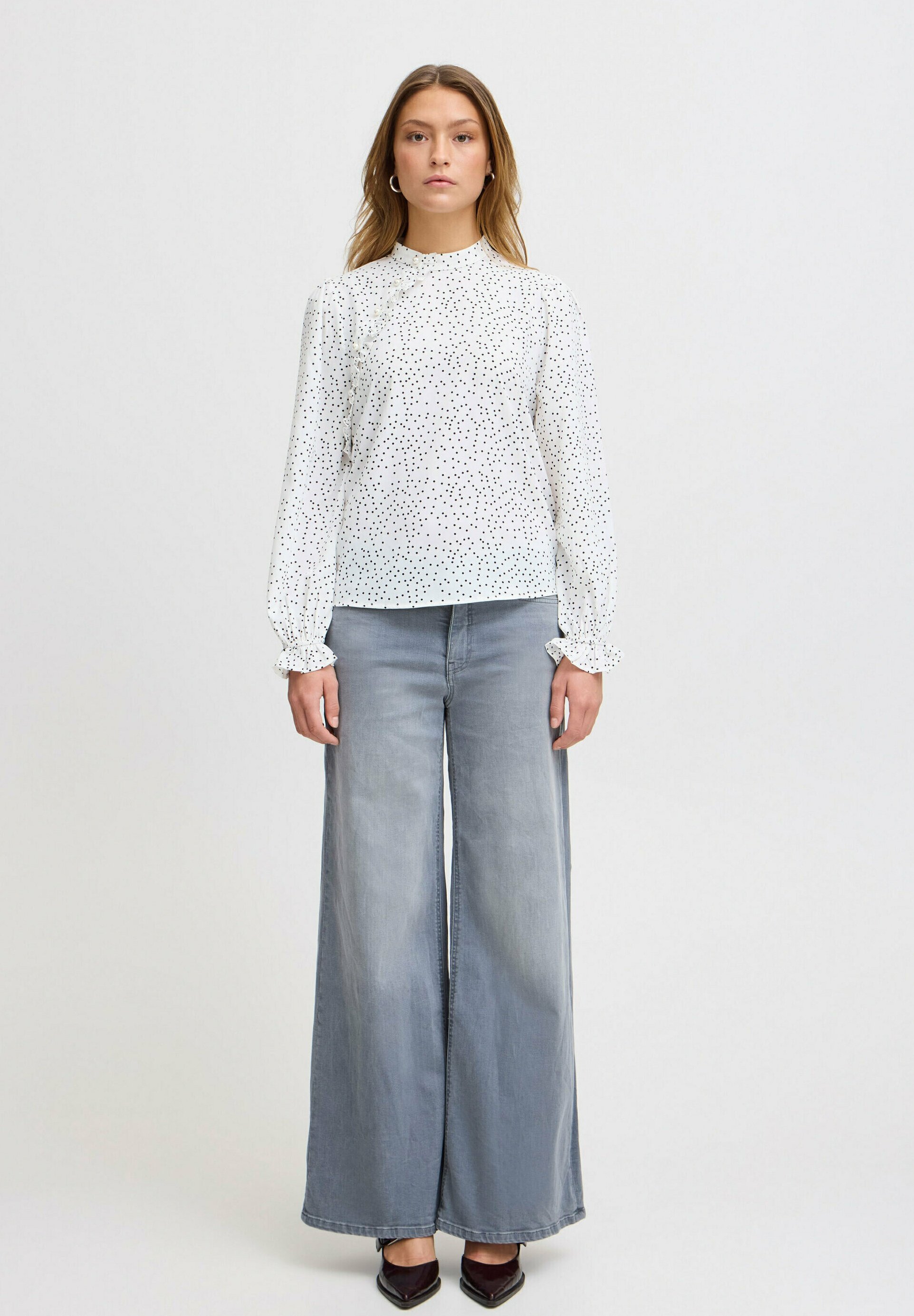 売れ筋商品|||イチ シャツ レディース トップス IHTANYA - Blouse - cloud dancer _136166_346a7ed8a1d81eded7dd82