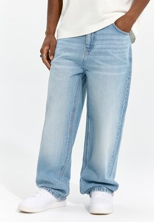House, BARREL-FIT-JEANS - Relaxed fit jeans - light blue jeans