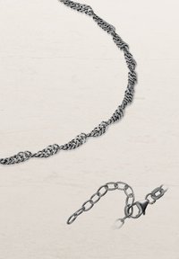 modabilé SINGAPORE Fußschmuck Singapurkette - Fußkettchen - schwarzfarben