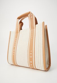 Ted Baker HARLLEE STRIPED SMALL CROSSBODY BAG - Handtas - camel