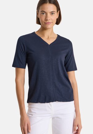 Cecil, KURZARM T-SHIRT IM TUNIKA-LOOK - T-shirt imprimé - universal blue