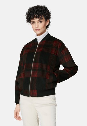 Bomber Jacket - schwarz johannisbeere