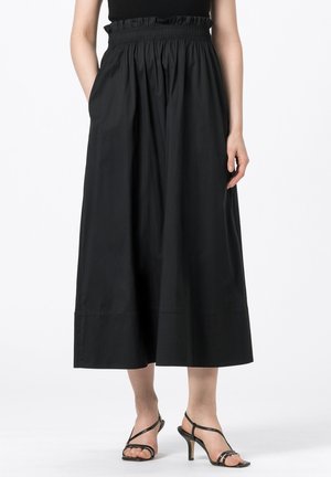 Gonna a pieghe - black