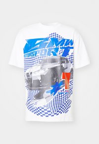 BIG GRAPHIC TEE - T-shirt imprimé - white