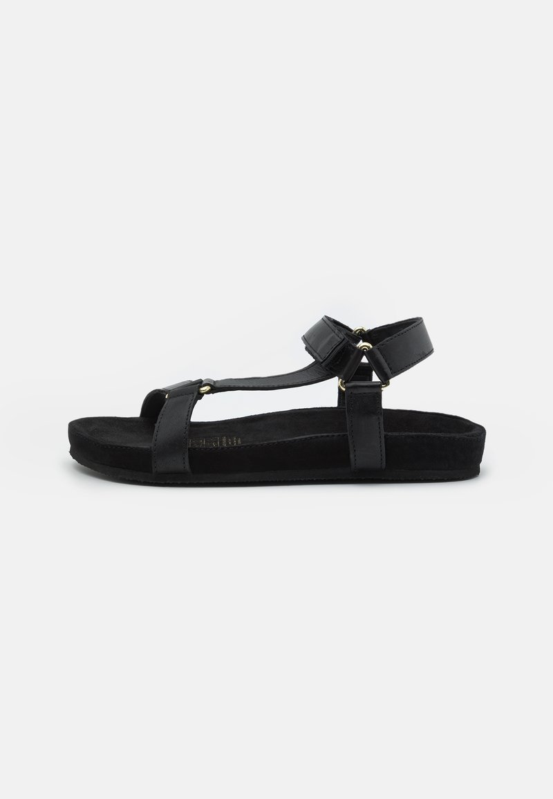 Pier One LEATHER Sandals black Zalando.ie