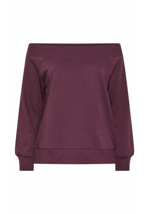 Yours Clothing, PLUS SIZE SWEATSHIRTS & HOODIES - Sweater - purple
