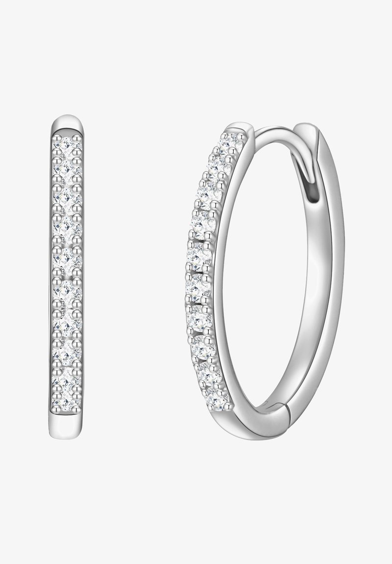 Glanzstücke München Women's Creoles 925 Sterling Silver with Zirconia Glanzstücke München Women's Creoles 925 Sterling Silver with Zirconia