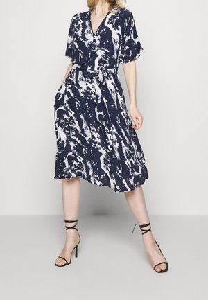 Shirt dress - dark blue