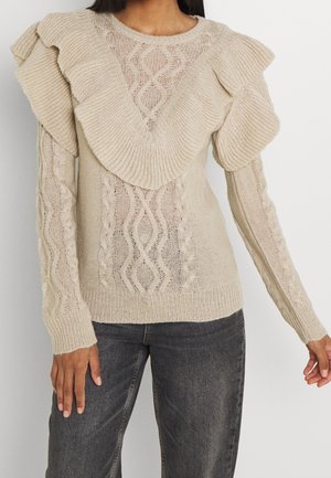 Pullover - taupe