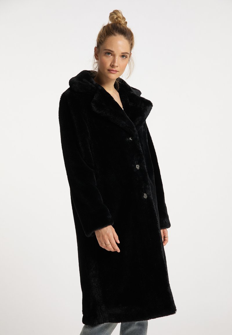 Damen Parkas | DreiMaster DREIMASTER TANUNA Kurzmantel schwarz - SP51860 Damen Parkas | DreiMaster DREIMASTER TANUNA Kurzmantel schwarz - SP51860