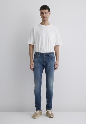 JAMES - Slim fit jeans - dark used ultra move