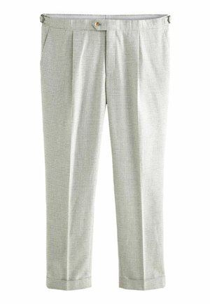 Next ITALIAN CHECK - REGULAR FIT - Pantaloni de costum - natural