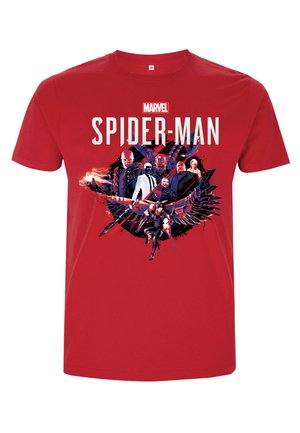 Print T-shirt - red