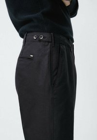 Massimo Dutti Chinos - blue-black denim