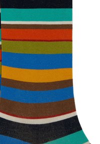 Gallo LONG WITH STRIPES - Kniestrümpfe - azzurro