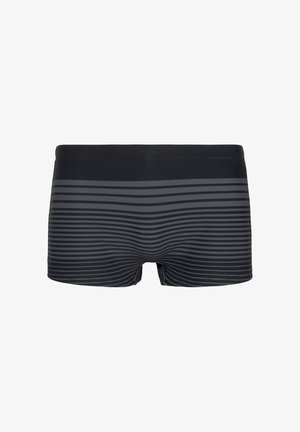 s.Oliver, S.OLIVER BOXER-BADEHOSE - Badehose Pants - schwarz-grau