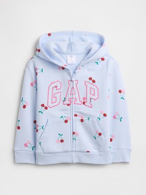 GAP BABYGAP LOGO ZIP HOODIE - Cipzáras pulóver - serene blue