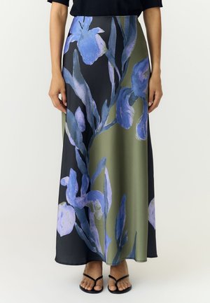 YAS, YASPELLA SKIRT - Jupe longue - black aop:etira print