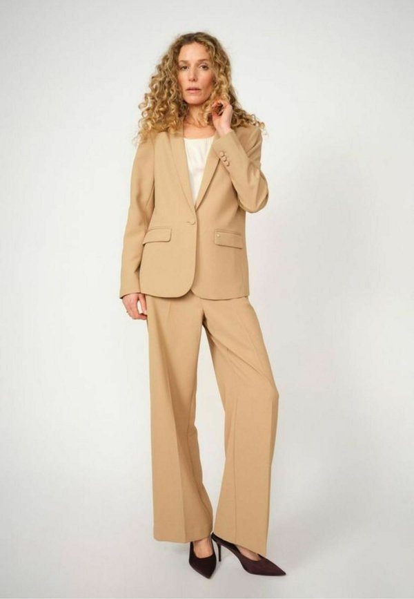 MMLEYA MILEY PANT - Stoffhose - tannin