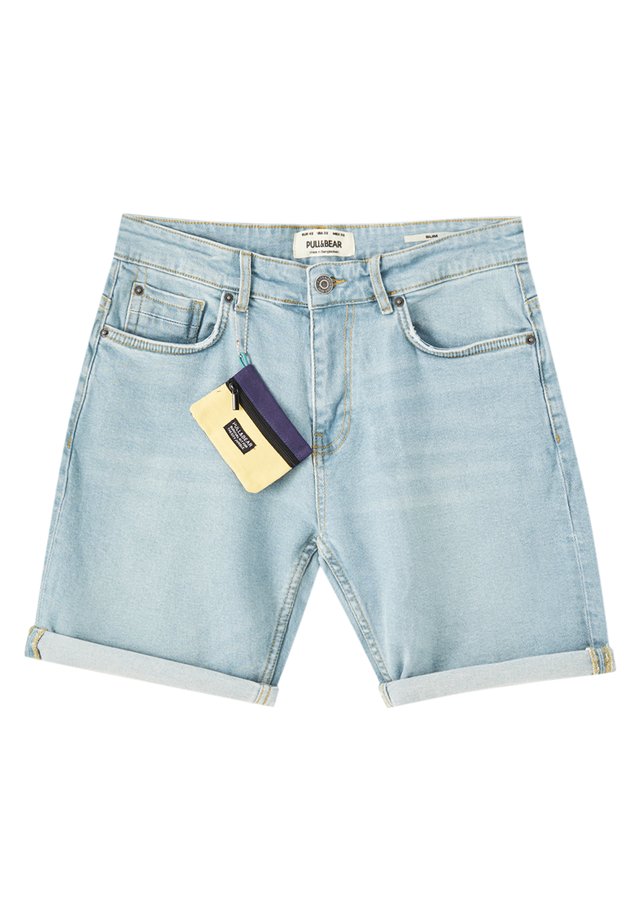 Short en jean - light-blue denim