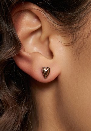 Liebeskind Berlin, METAL HEART - Ohrringe - roségold-coloured