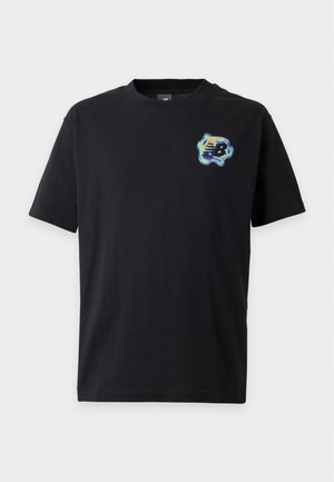 New Balance, HEAT MAP MOTION - T-shirt imprimé - black