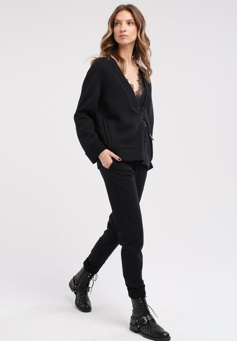 Damen Sweatshirts | Redi Fashion Z HAFTEM Sweatjacke black/schwarz - DC63397 Damen Sweatshirts | Redi Fashion Z HAFTEM Sweatjacke black/schwarz - DC63397