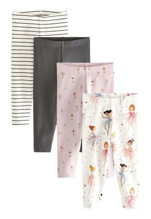 4 PACK - Leggings - Trousers - lilac purple fairy