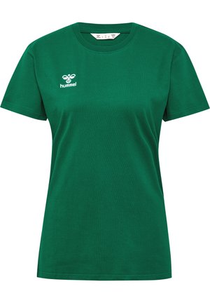 Hummel T-shirt basic - evergreen