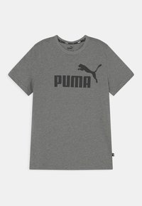 Puma - LOGO TEE UNISEX - Potiskana majica - medium gray heather Miniaturna slika 1