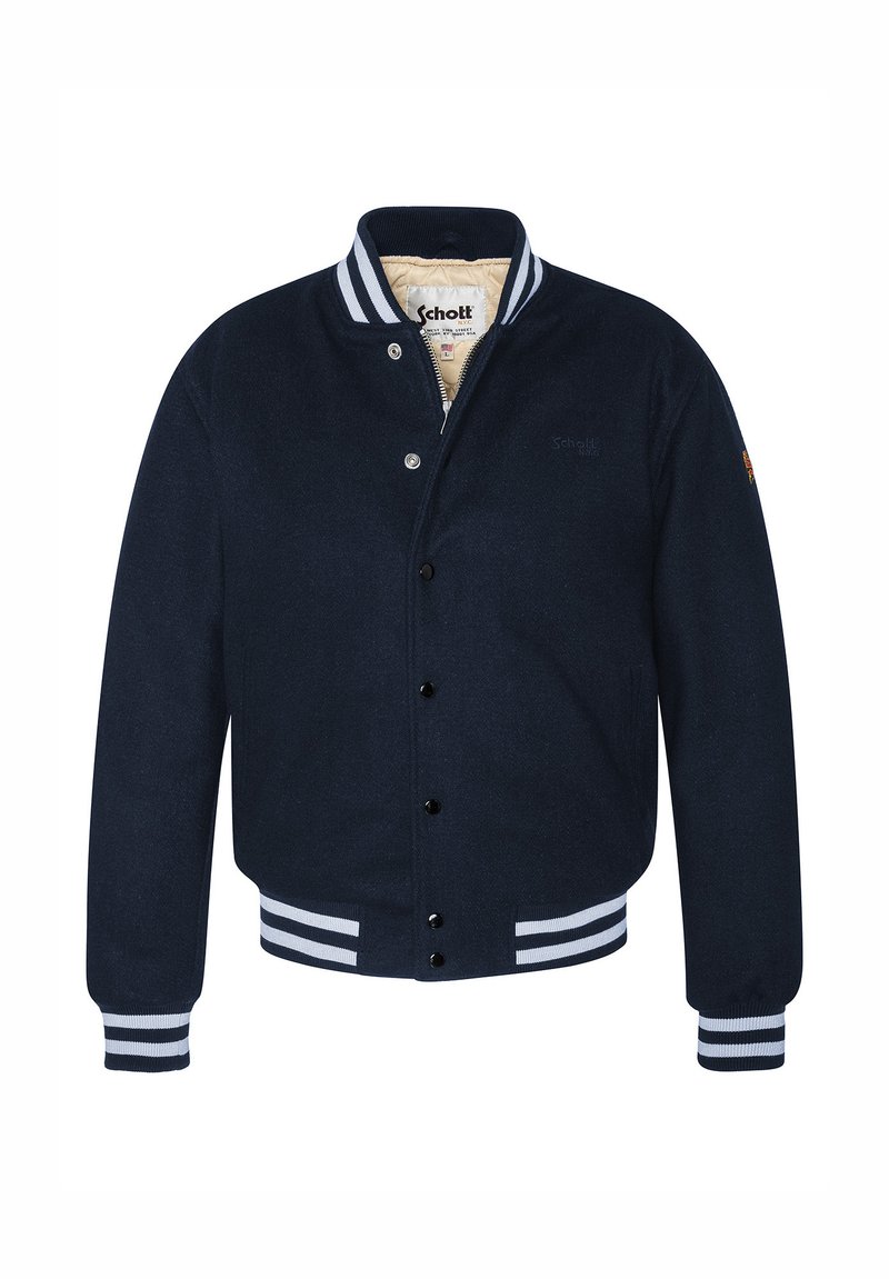 Schott Bomberjacks blauw