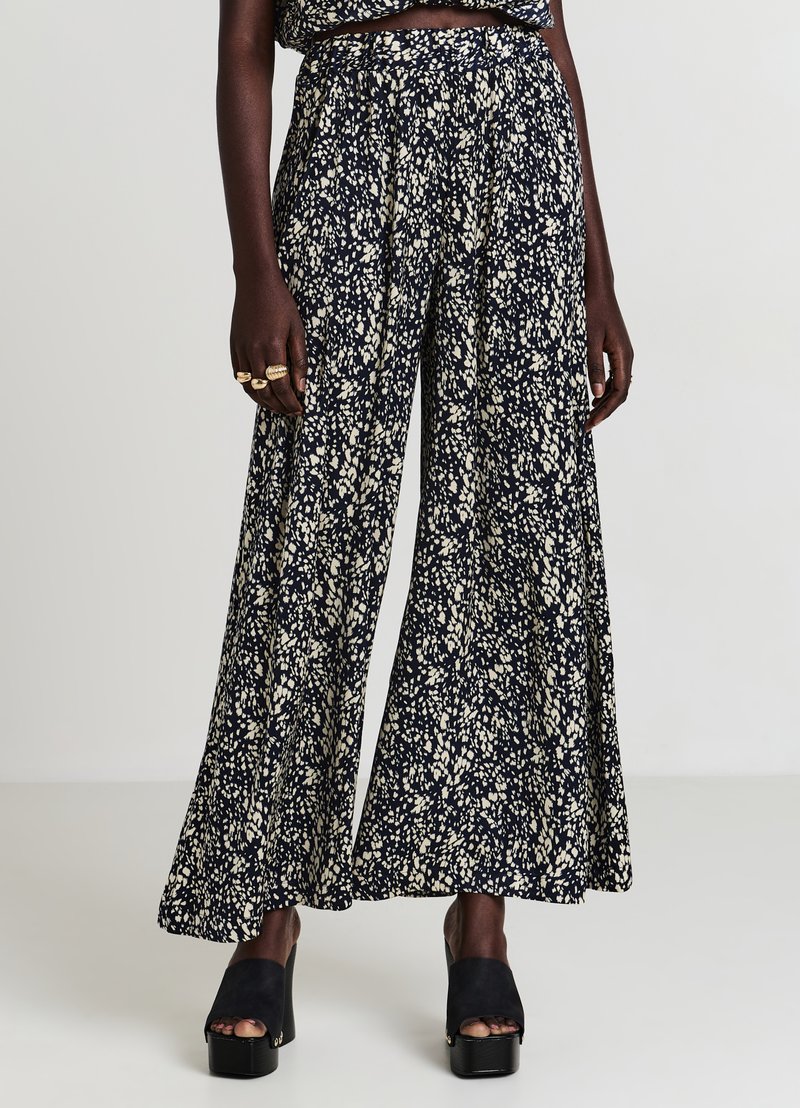Calliope Stoffhose - var blu notte