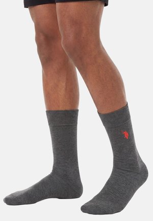 U.S. Polo Assn., USZaayn - Socken - anthrazit meliert