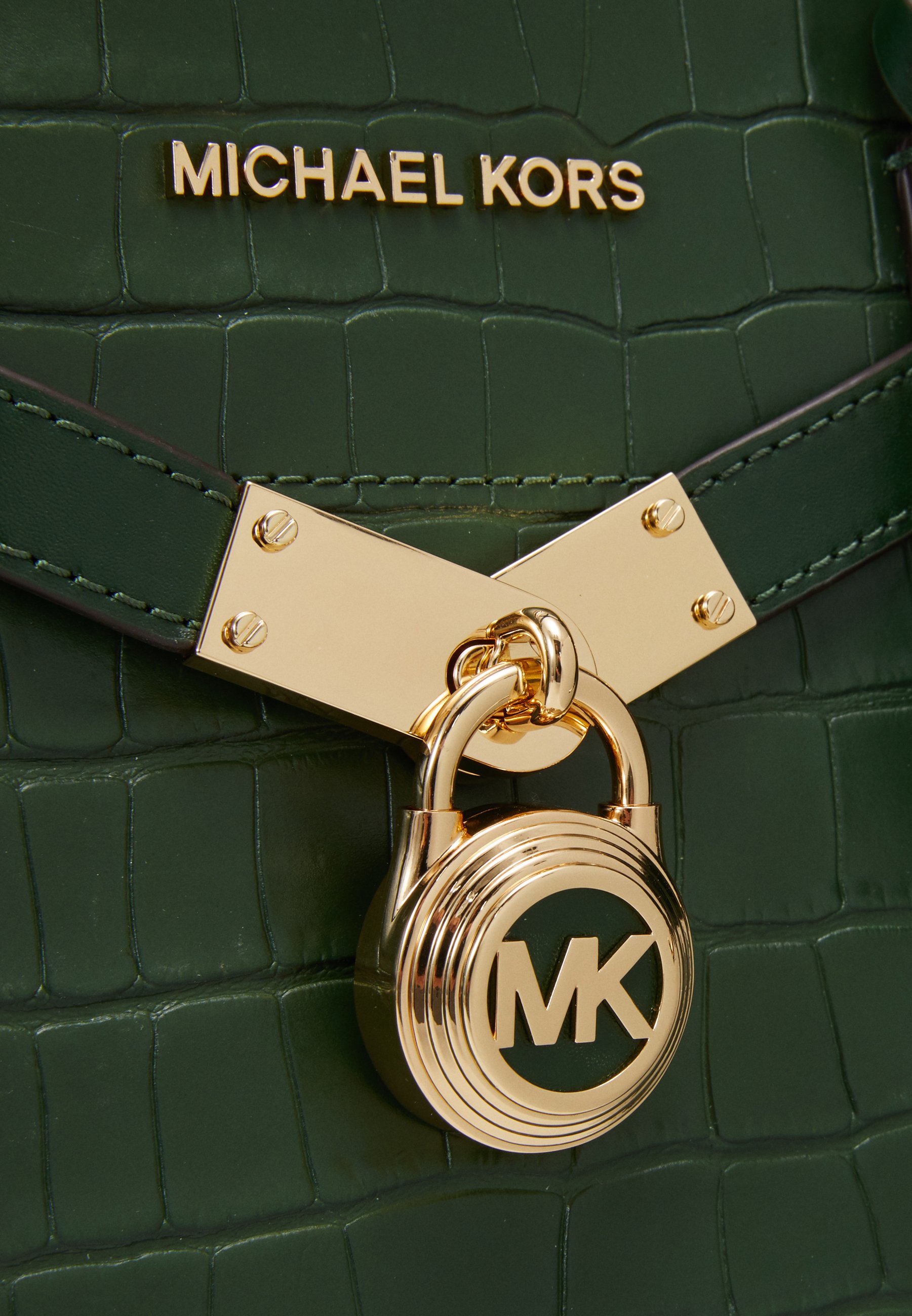 MICHAEL Michael Kors SATCHEL Handväska moss Zalando.se MICHAEL Michael Kors SATCHEL Handväska moss Zalando.se