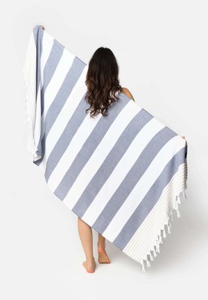 MAЯSIKØH, MARINA TERRY TOWEL - Rannalina - beige-navy